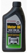 Оригинальное моторное масло Toyota Motor Oil 0W-20 (00279-0WQTE)