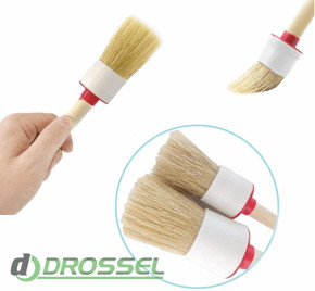 Detailer Detailing Car Brush Set Boar's Hair DECBBH-SET 3