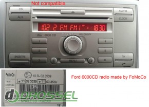 MP3- (USB) Connects2 CTAFOUSB005  Ford C-Max, Fiesta_2