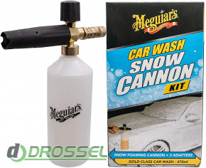 Meguiar's G192000EU Gold Glass Snow Cannon Kit 2