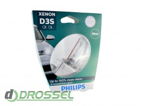 Philips Xenon X-tremeVision gen2 D3S 42403XV2S1 35W 4800K_5