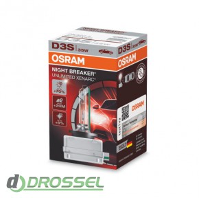 Osram D3S Xenarc Night Breaker Unlimited OS 66340XNB