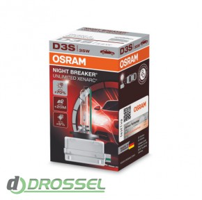 Osram D3S Xenarc Night Breaker Unlimited OS 66340XNB