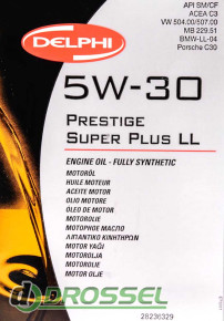   Delphi Prestige Super Plus LL 5W-30-3