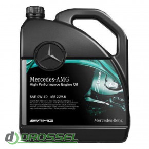 Mercedes-Benz AMG High Performance Engine Oil 0W-40 (MB 229.5)