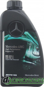 Mercedes-Benz AMG High Performance Engine Oil 0W-40 (MB 229.5-1