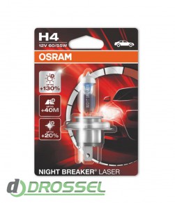   Osram Night Breaker Laser OS 64193 NBL-01B (H4)