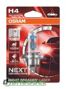 Osram Night Breaker Laser OS 64193 NBL-01B (H4) 