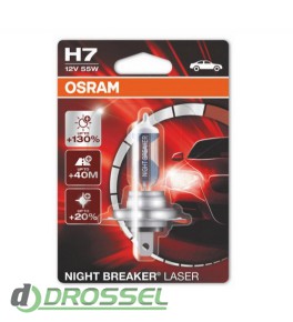   Osram Night Breaker Laser OS 64210 NBL-01B (H7)