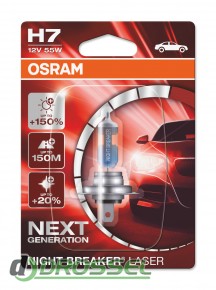 Osram Night Breaker Laser OS 64210 NBL-01B (H7) 