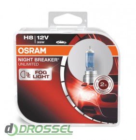 Osram Night Breaker Unlimited 64212 NBU HCB Duobox (H8)