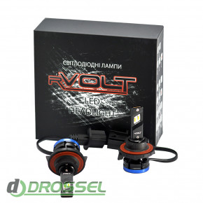  (LED)  rVolt RC03 H13 (9008) 6000Lm-6