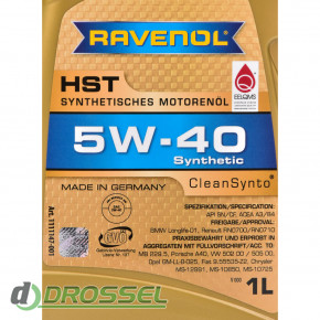   Ravenol HST 5W-40-3
