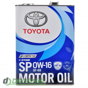Toyota Motor Oil SP 0W-16 (0888013105)-1