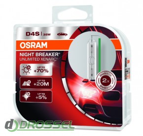 Osram D4S Xenarc Night Breaker Unlimited 66440XNB Duobox