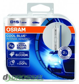 Osram D1S Xenarc Cool Blue Intense 66140CBI / 66144CBI Duobox