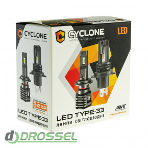  (LED)  Cyclone H3 5000K 4600Lm type 33-3