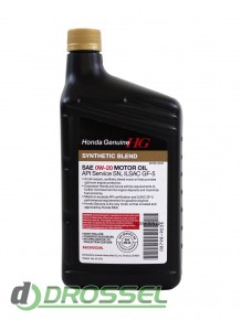Honda Synthetic Blend Motor Oil 0w-20 (08798-9036)_2