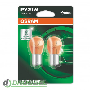 Osram Ultra Life 7507ULT-02B (PY21W)-1