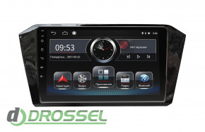 Incar PGA-1081 DSP  Volkswagen Passat 8 (2015+) Android 8.1-