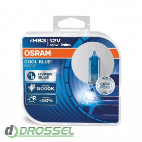   Osram Cool Blue Boost 69005CBB-HCB HB3