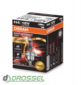 Osram Night Breaker 200 64193 NB200 +200% (H4)