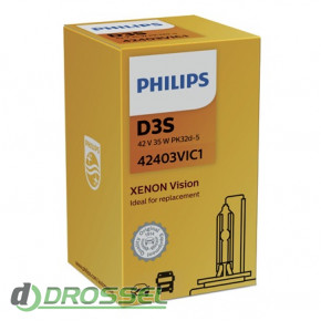 Philips Xenon Vision D3S 42403VIC1