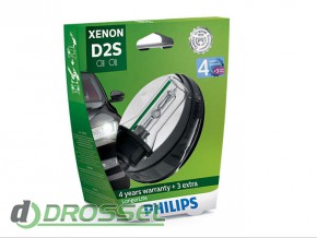   Philips Xenon LongerLife D2S 85122SYS1