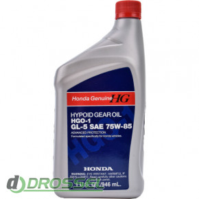 Honda Hypoid Gear Oil HGO-1 GL-5 75W-85 (082009014) 946