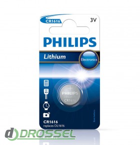  Philips CR 1616 Lithium (CR1616/00B)