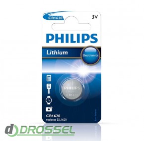  Philips CR 1620 Lithium (CR1620/00B)