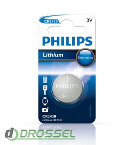  Philips CR 2430 Lithium (CR2430/00B)