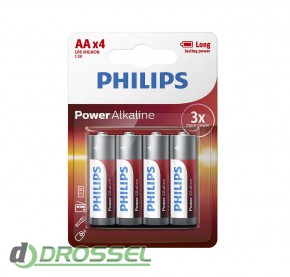  Philips LR6 AA Power Alkaline (LR6P4B/10)