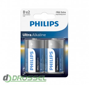  Philips D Ultra Alkaline (LR20E2B/10)