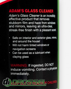 Adam's Polishes Glass Cleaner 5