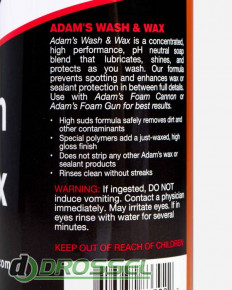 Adam's Polishes Wash & Wax 5