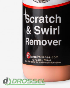 Adam's Polishes Scratch & Swirl Remover 6