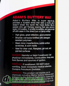 Adam's Polishes Buttery Wax 5
