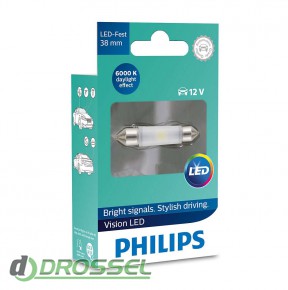 Philips Vision LED-Fest 128016000KX1 (6000K) 38mm