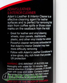 Adam's Polishes Leather & Interior Cleaner 5