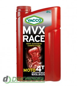    Yacco MVX RACE 4T 15W-50