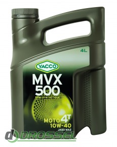    Yacco MVX 500 4T 10W-40
