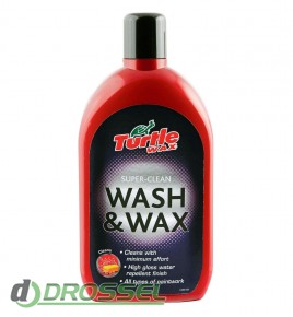    Turtle Wax C.R. Super Clean Wash & Wax (500