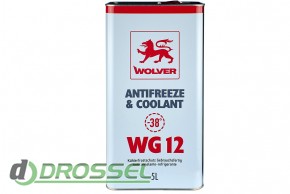  Wolver Antifreeze & Coolant WG12 Ready To Use