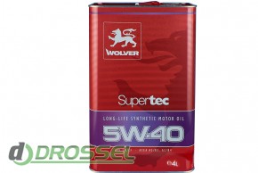   Wolver SuperTec 5w-40_4L