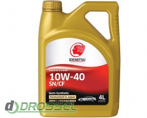   Idemitsu Gasoline & Diesel 10w-40-4L