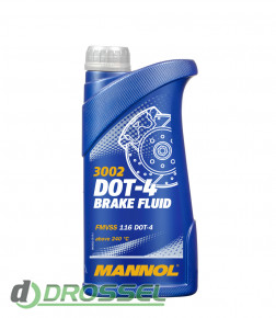 Mannol 3002 Brake Fluid DOT-4