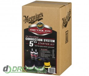 Meguiar's DMCKIT5 Microfiber Correction System 5 Starter Kit