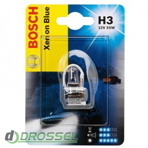 Лампа галогенная Bosch Xenon Blue 1987301007 (H3)-1