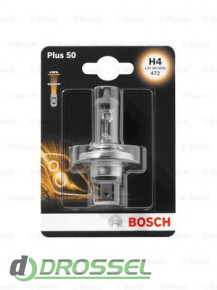 Лампа галогенная Bosch Plus 50 1987301040